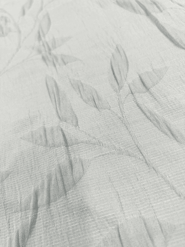 پارچه چروک شده با برگ بامبو جدید